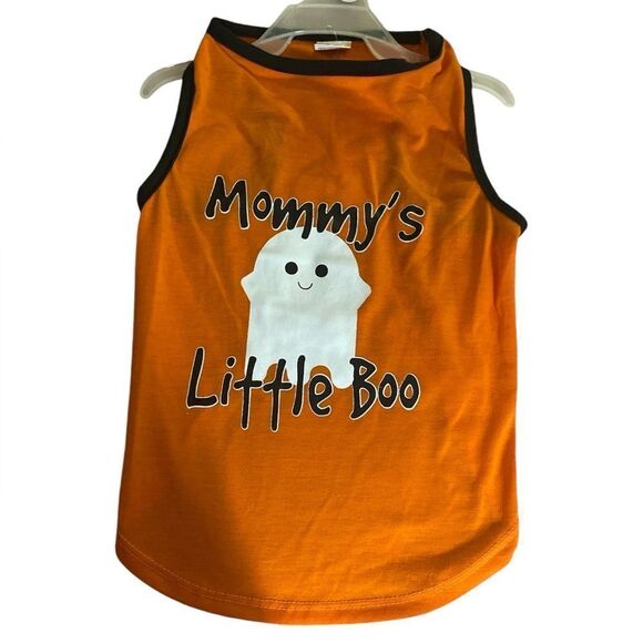 Dog Halloween Mommy’s Little Boo T-shirt - Picture 3 of 4
